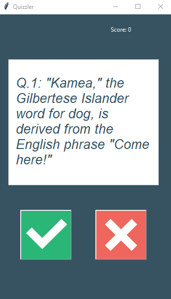 Quizzler-(QUIZ)-App