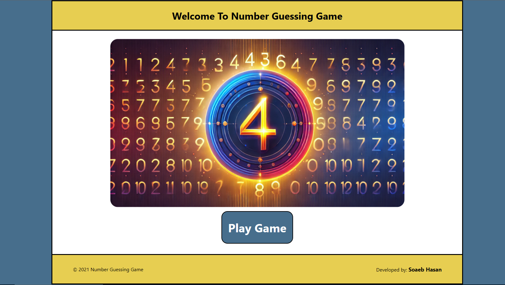 Number Guessing Game